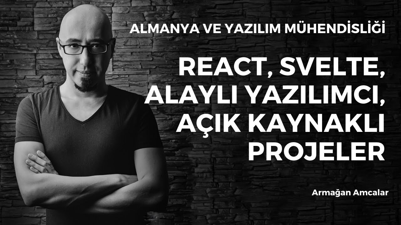 React, Svelte, Xamarin, Flutter, alaylı yazılımcı, açık kaynaklı projeler #vebirsuruseydaha