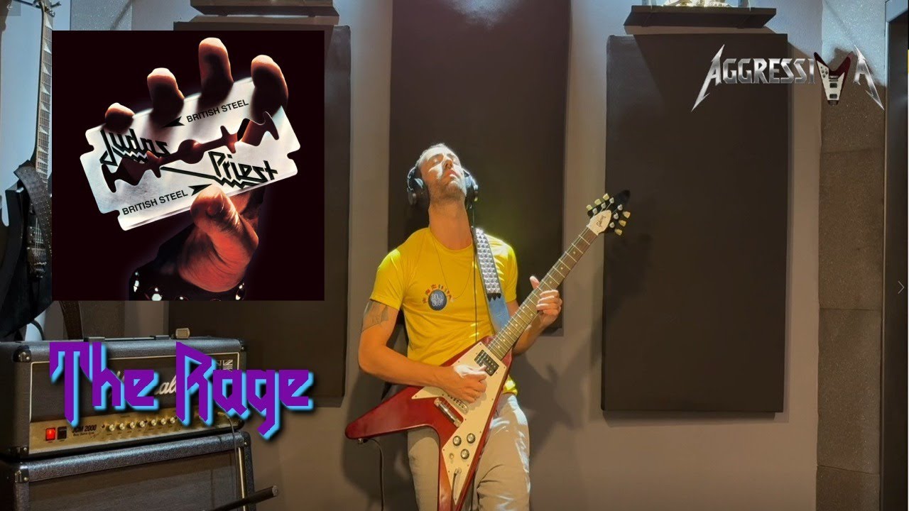 Judas Priest - The Rage - guitar cover #039