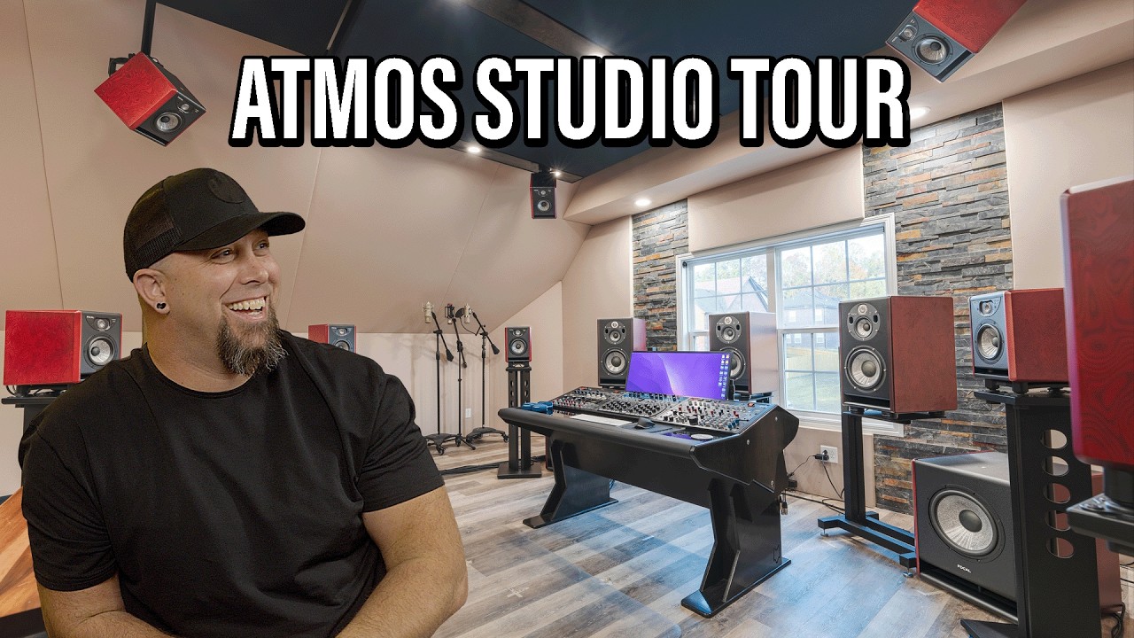 Inside Colt Capperrune's Atmos Studio - Recording Studio Tour