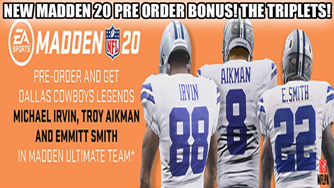 НОВЫЙ БОНУС ЗА ПРЕДЗАКАЗ MADDEN 20! АЙКМАН, ЭММИТТ И ИРВИН! ИНФОРМАЦИЯ О ТОКЕНАХ MUT MASTER! | MADDEN 20