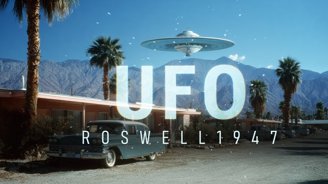 U F O | Roswell 1947 (Desert Ambience + Ambient Mysterious Sci-fi Music)