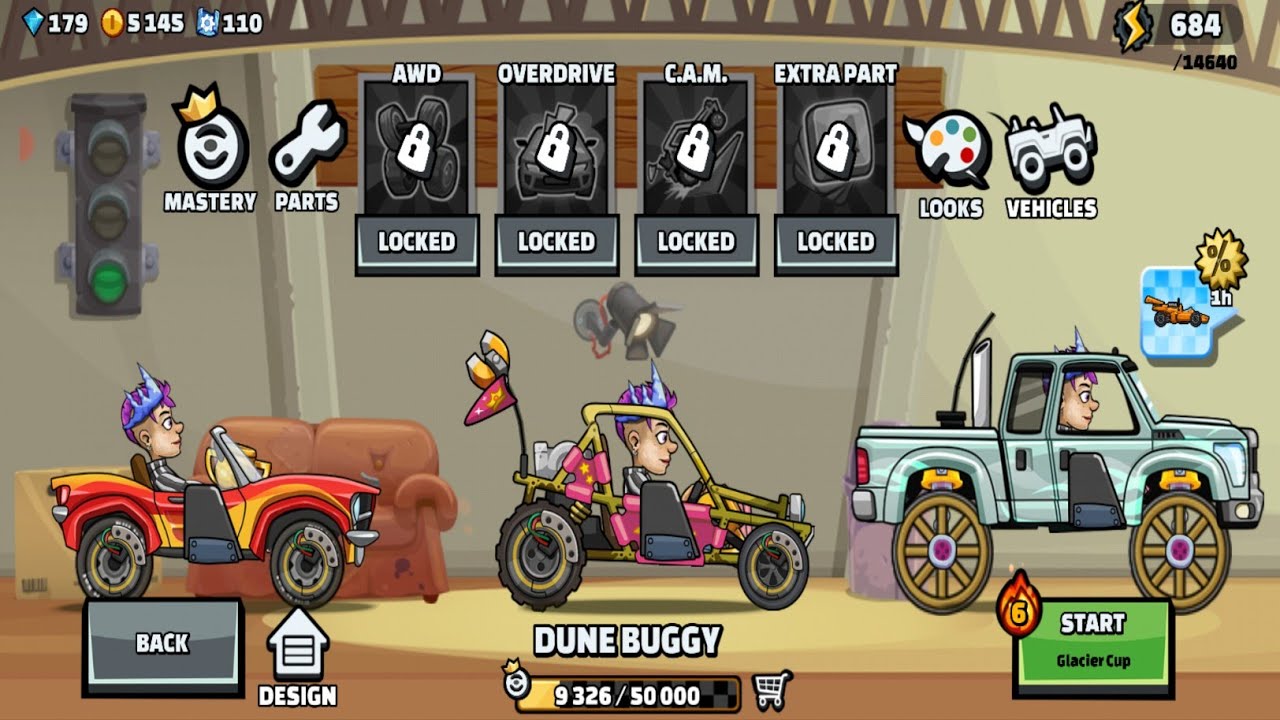 Hill Climb 2 - Gameplay Walkthrought Part 107