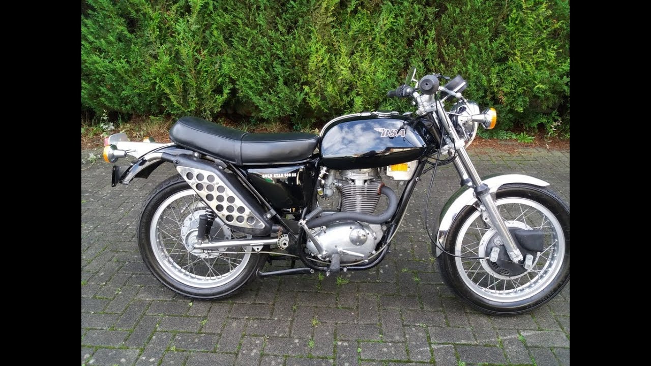 BSA 500 GOLDSTAR B50SS 1973