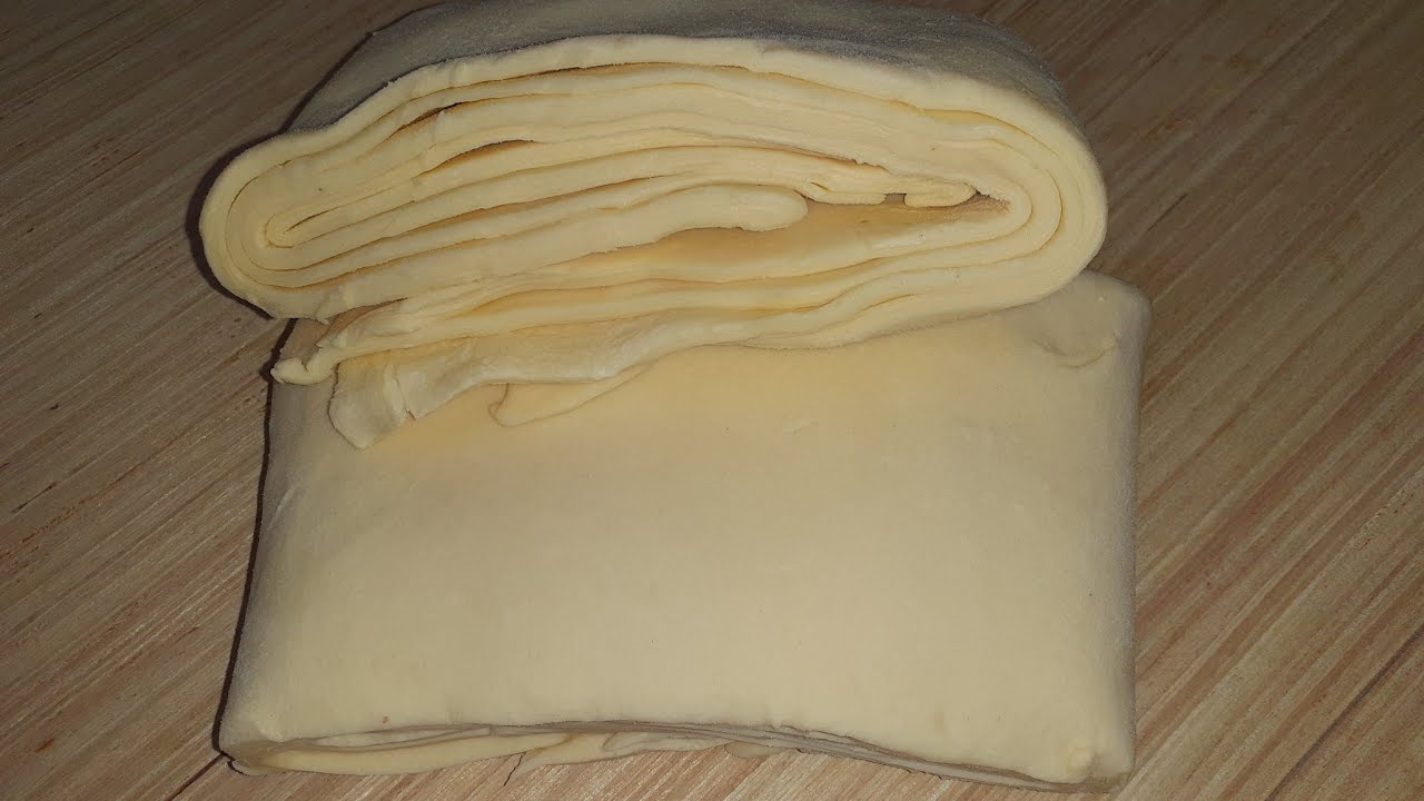 العجينة المورقة // pâte feuilletée 😋