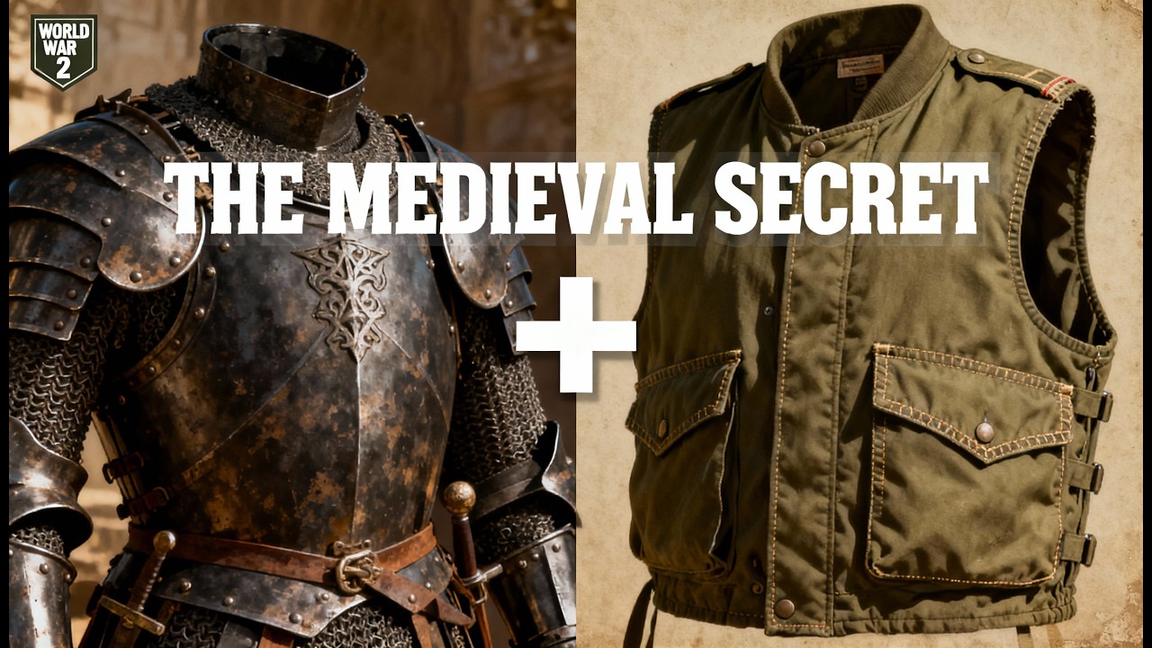 🛡️ How A U.S. Surgeon Used Medieval Armor to Save Bomber Crews in WW2