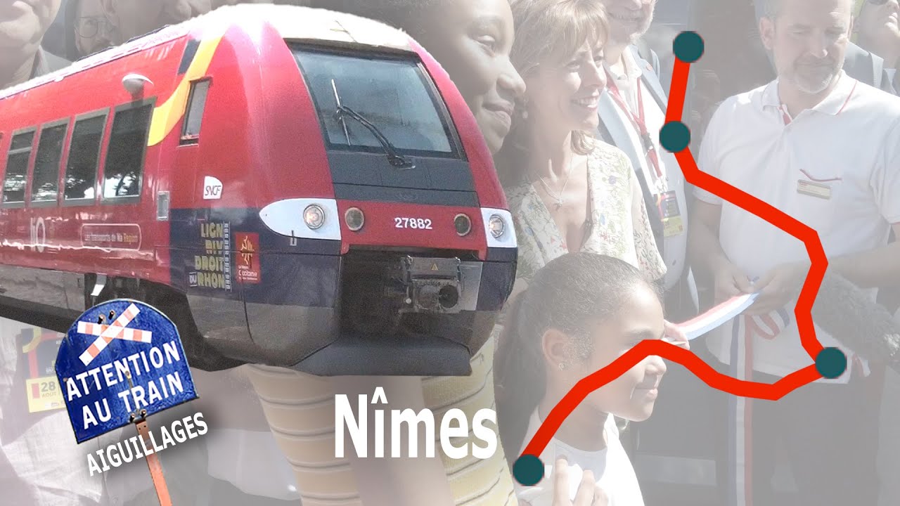La ligne rive droite du Rhône revoit s'arrêter des trains de voyageurs