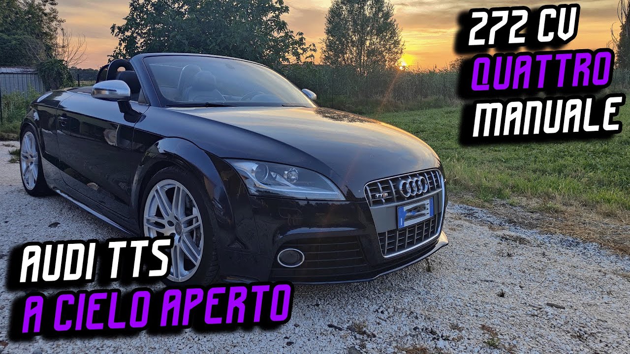 Voglia d'estate! AUDI TTS SERIE 2 ROADSTER 272 cv quattro manuale #auditts
