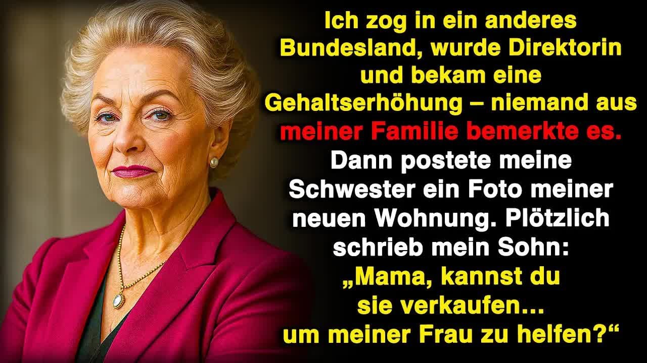 Meine Kinder hatten mich vergessen – bis meine Schwester ein Foto meiner neuen Wohnung postete!