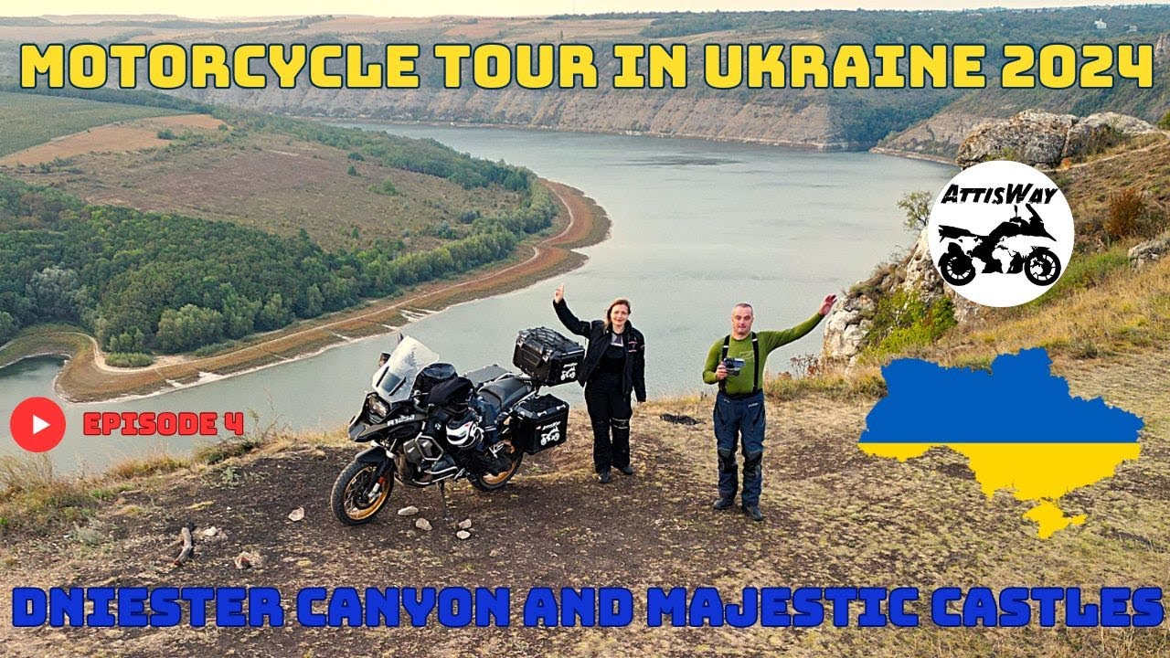 Most Beautiful Places in Ukraine  Motorcycle Adventure Through a War Zone: Ukraine 2024 🇺🇦 #attisway
