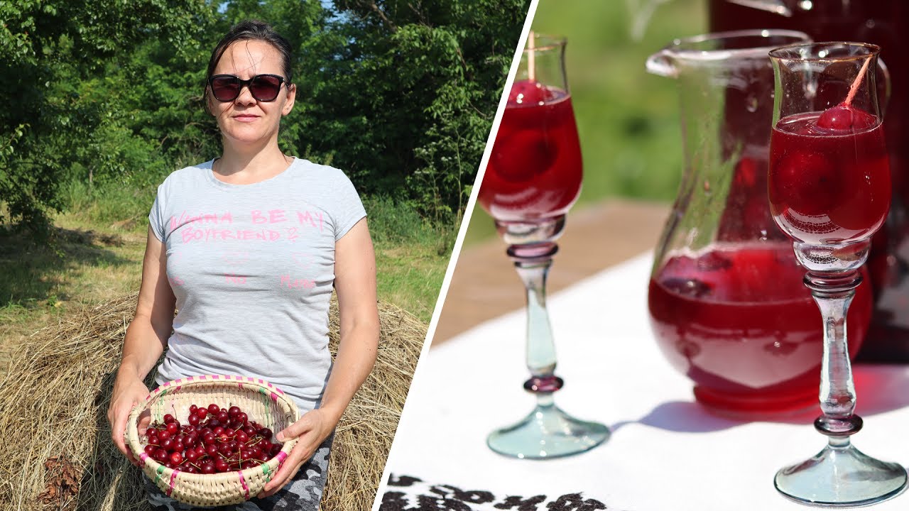 How to prepar Sour Cherry Liqueur in Transylvania