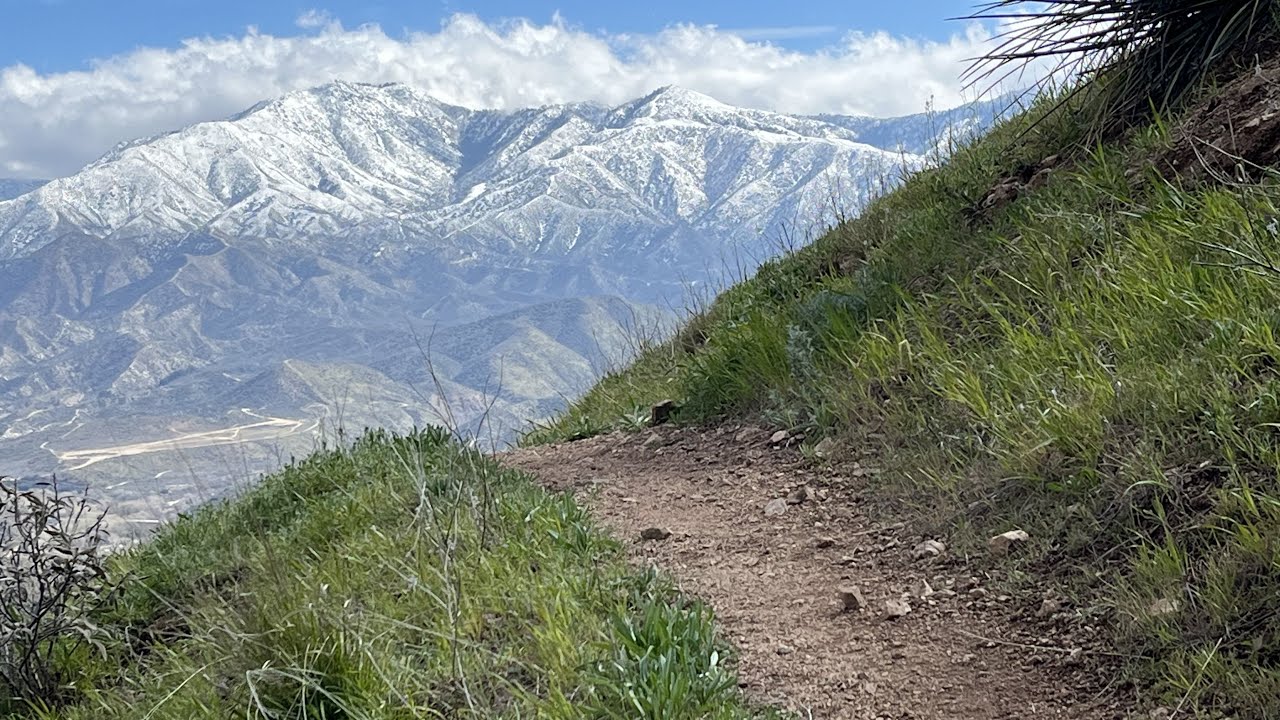 PCT 2023 - after the blizzard in the desert, yo-yo section
