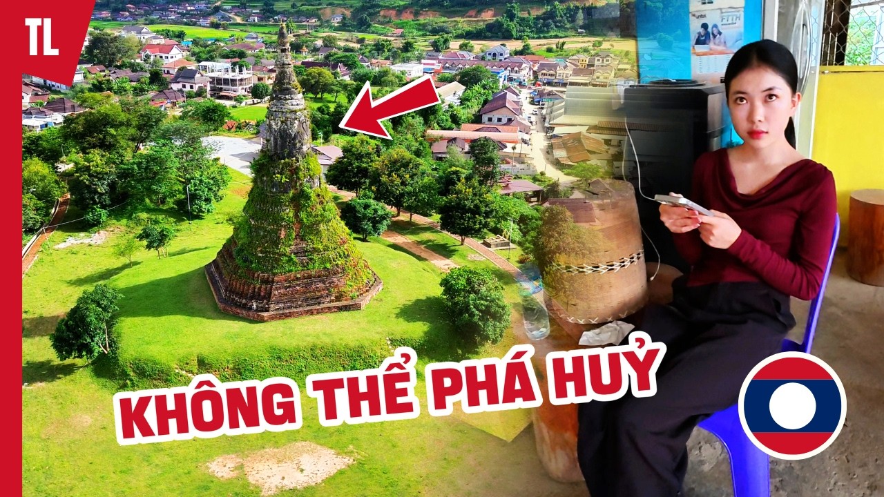 Cố Đô Bị San Phẳng - Vì Sao Chỉ Duy Nhất Ngọn Tháp Này Còn Đứng Vững | Phượt bắc Lào 21