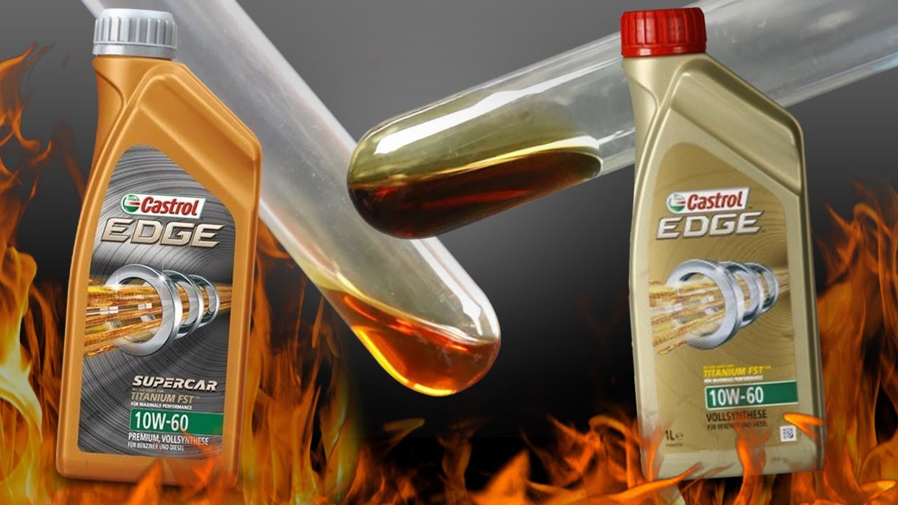 Castrol Edge Supercar 10W60 лучше, чем Castrol Edge 10W60? Посмотрим...