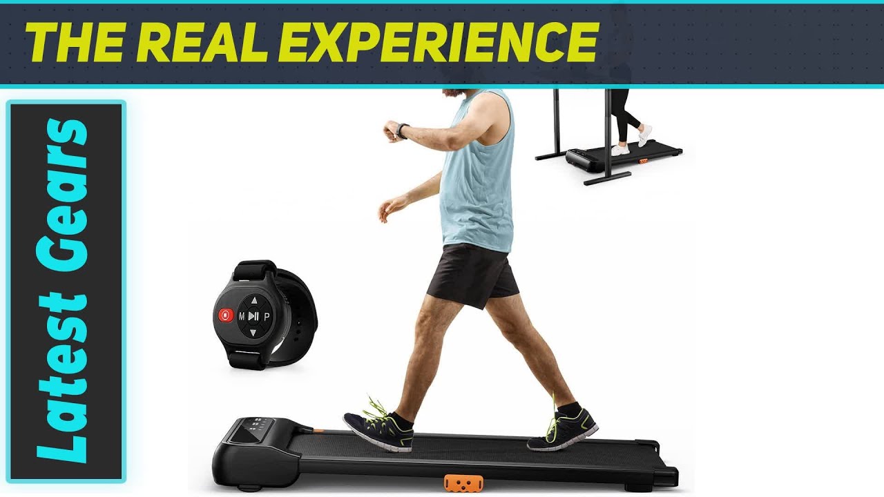 GYMAX Walking Pad 2-in-1 Under Desk Treadmill Review - Compact and Convenient!