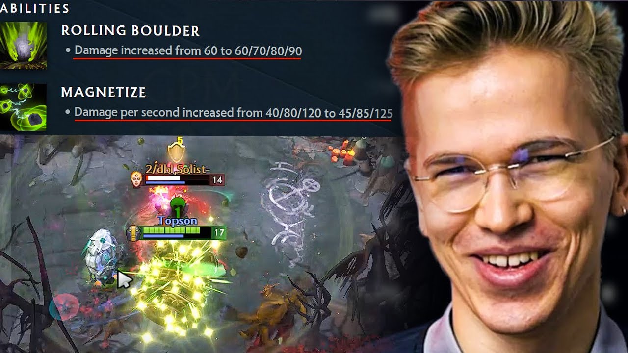 TOPSON'S EARTH SPIRIT 7.37 PATCH IS JUST OMG 🔥🔥| DOTA2