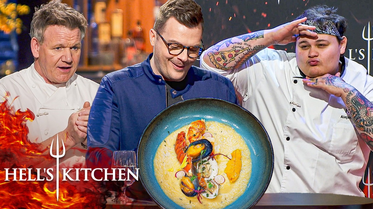 Chefs Create Instagrammable Dishes To Win a Entertainment Weekly Cover Spot | Hell's Kitchen