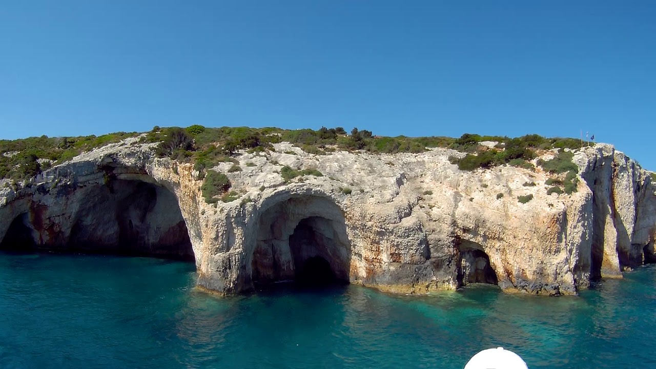Blue Caves in Zakynthos