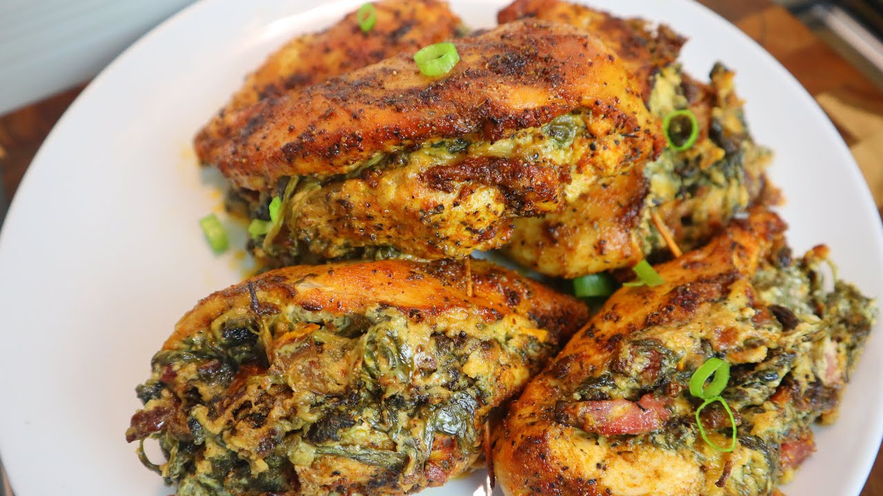 Best Ever Stuffed Chicken Breast | Cheesy Stuffed Chicken Breast (Must Try) Tasty Baked Chicken