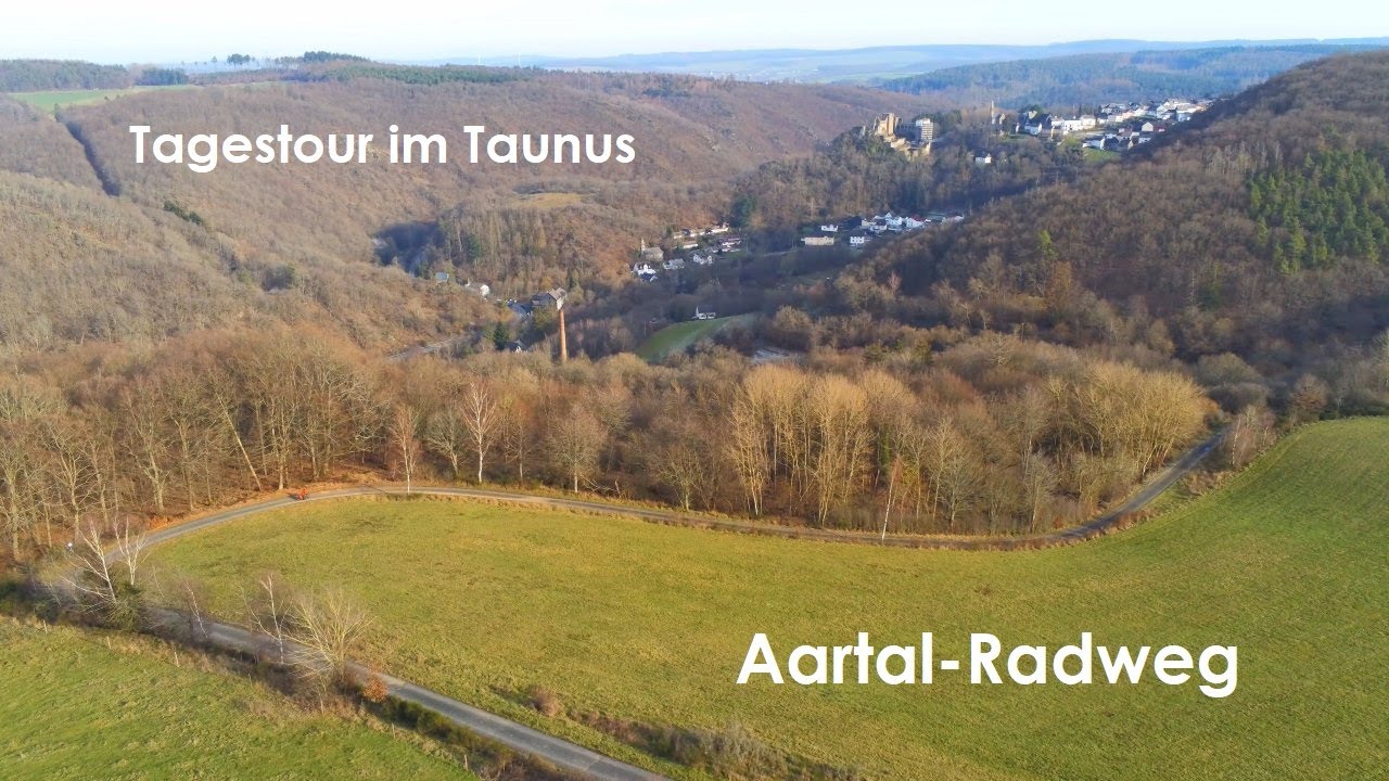 Tagestour im Taunus: Aartal-Radweg