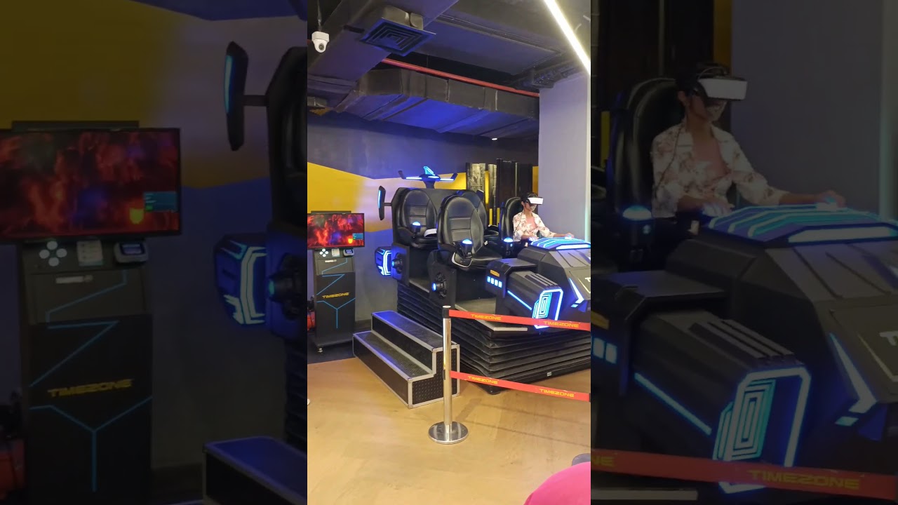 Fighter plane gaming zone  || celebration Mall Udaipur gaming zone #viral #udaipur #gaming #games