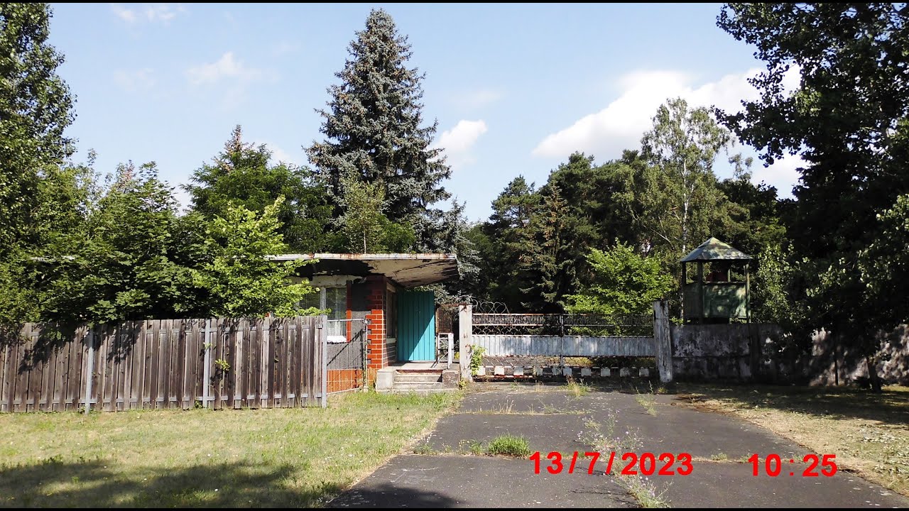 ГСВГ. Вюнсдорф (Wünsdorf). КПП,подходы в/ч11465 