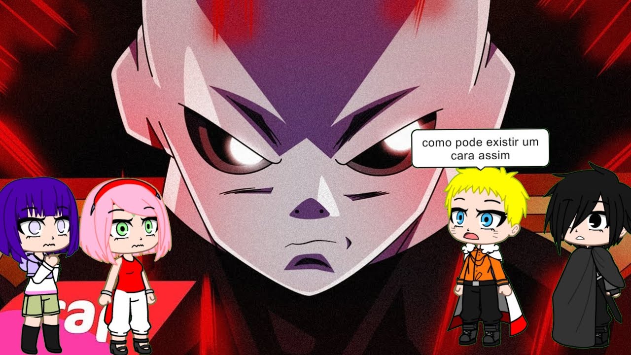 Familia Uzumaki e Uchiha reagindo ao rap do Jiren