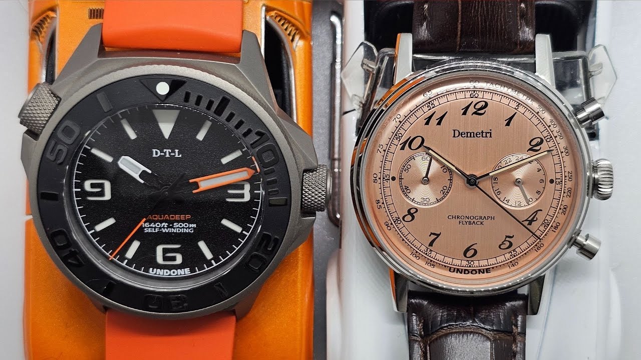 Undone Aquadeep Titanium And Vintage Salmon Dee Time Special!