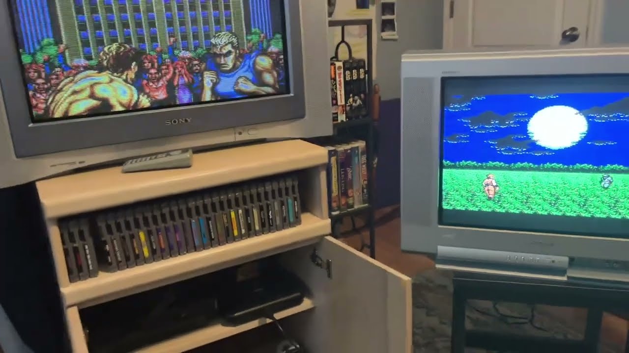 Sony Trinitron KV-20FS100 CRT vs KV-27FV310 | Retro Gaming TV Wega Comparison