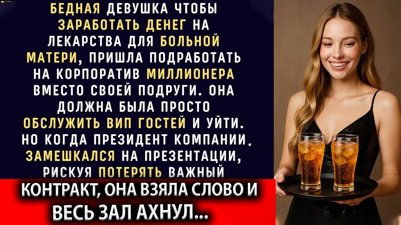 Бедная девушка, чтобы заработать на лекарства для больной матери, пришла подработать… и не ожидала,