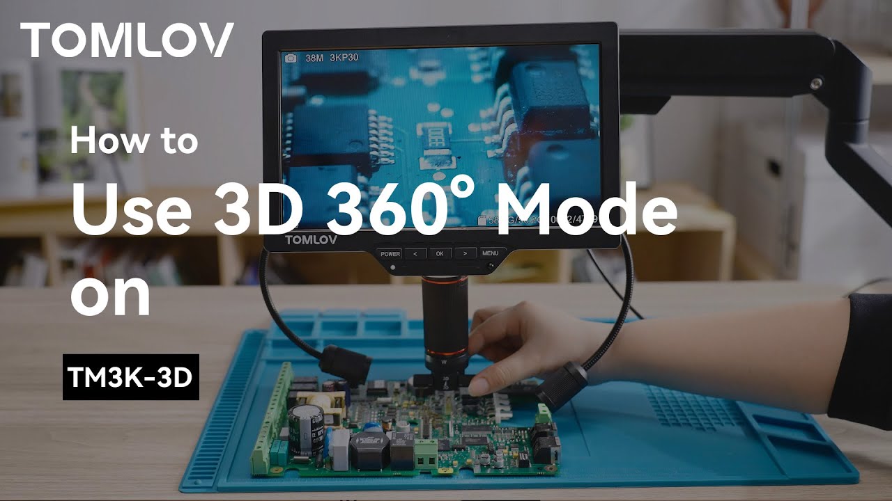 How to Use 3D 360&deg; Mode on TM3K-3D Microscopes