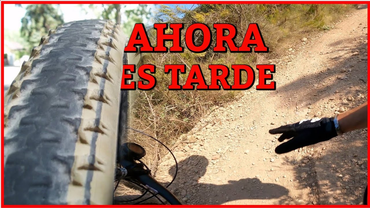 Desgaste cubiertas MTB &iexcl;NO LAS APURES!