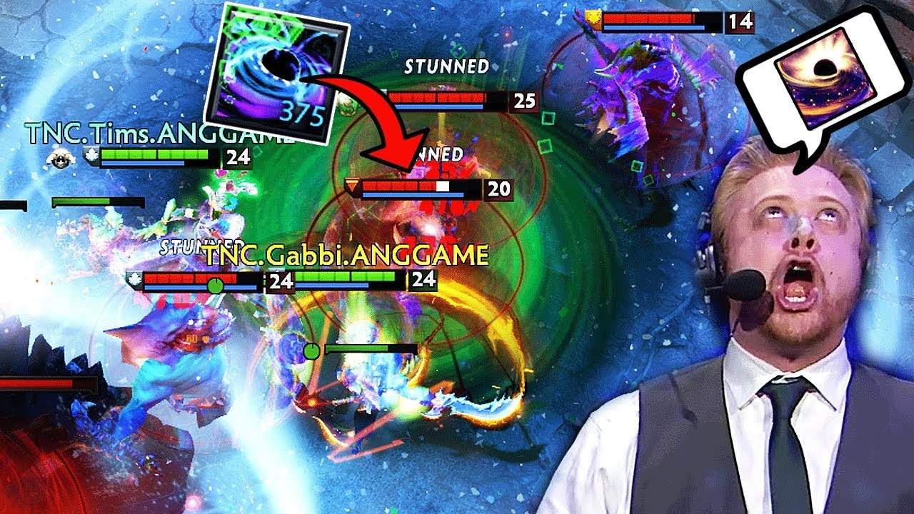 WTF JUST HAPPENED? SUPER EPIC RUBICK PLAYS BY TNC.TIMS - CRAZY WOMBO COMBO STOLEN BLACKHOLE DOTA 2