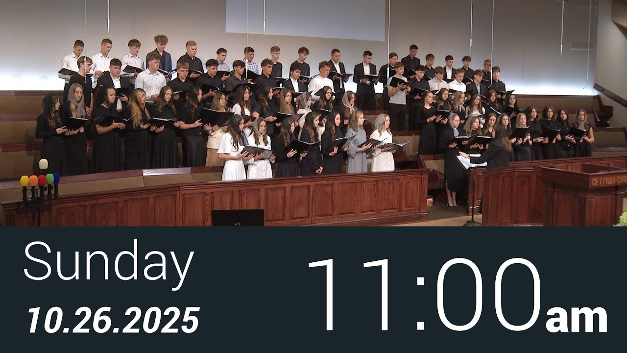 10/26/2025 Sunday 11am - Full Service