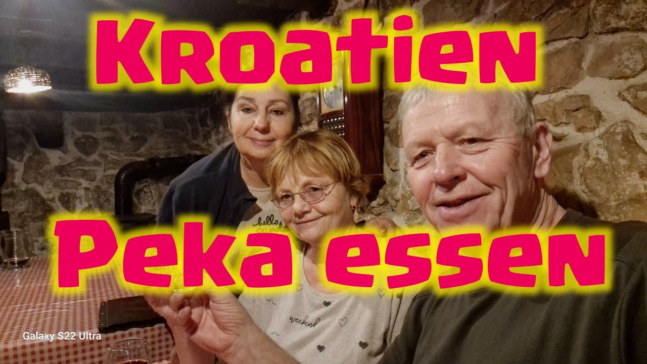 3VIDEO Kroatien Reise 2024 Wohnmobil Balkan Zadar Meeresorgel Sonnengruß Olivenplantage Peka Essen