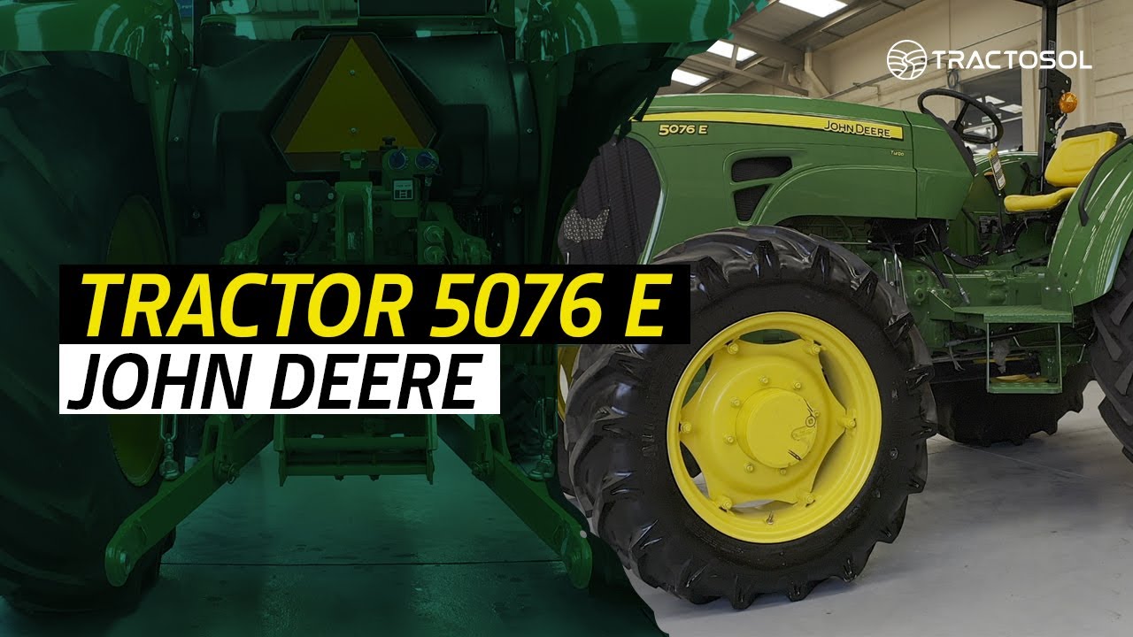 Tractor 5076E John Deere