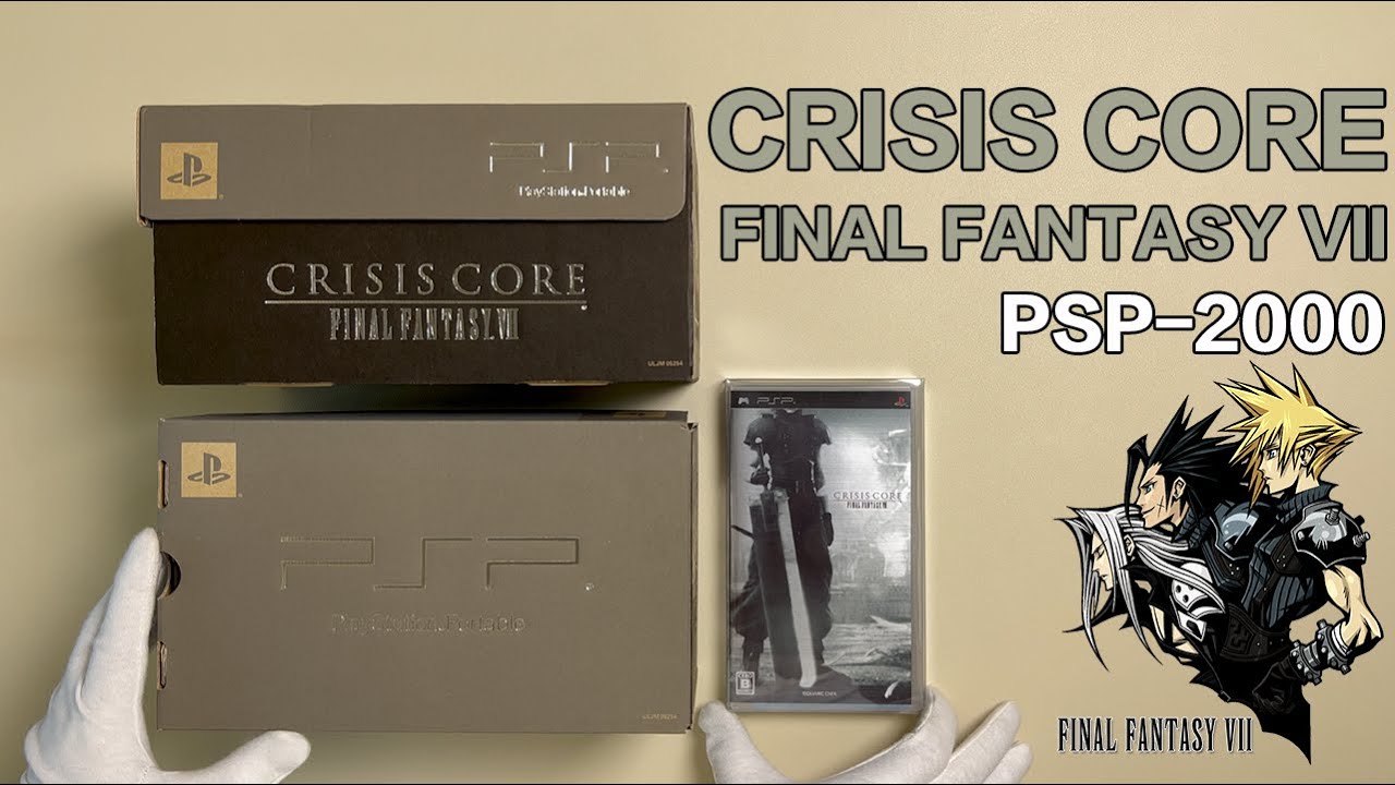 [Unboxing 03]PSP-2000 | Crisis Core Final Fantasy VII - FF 10th Anniversary Limited