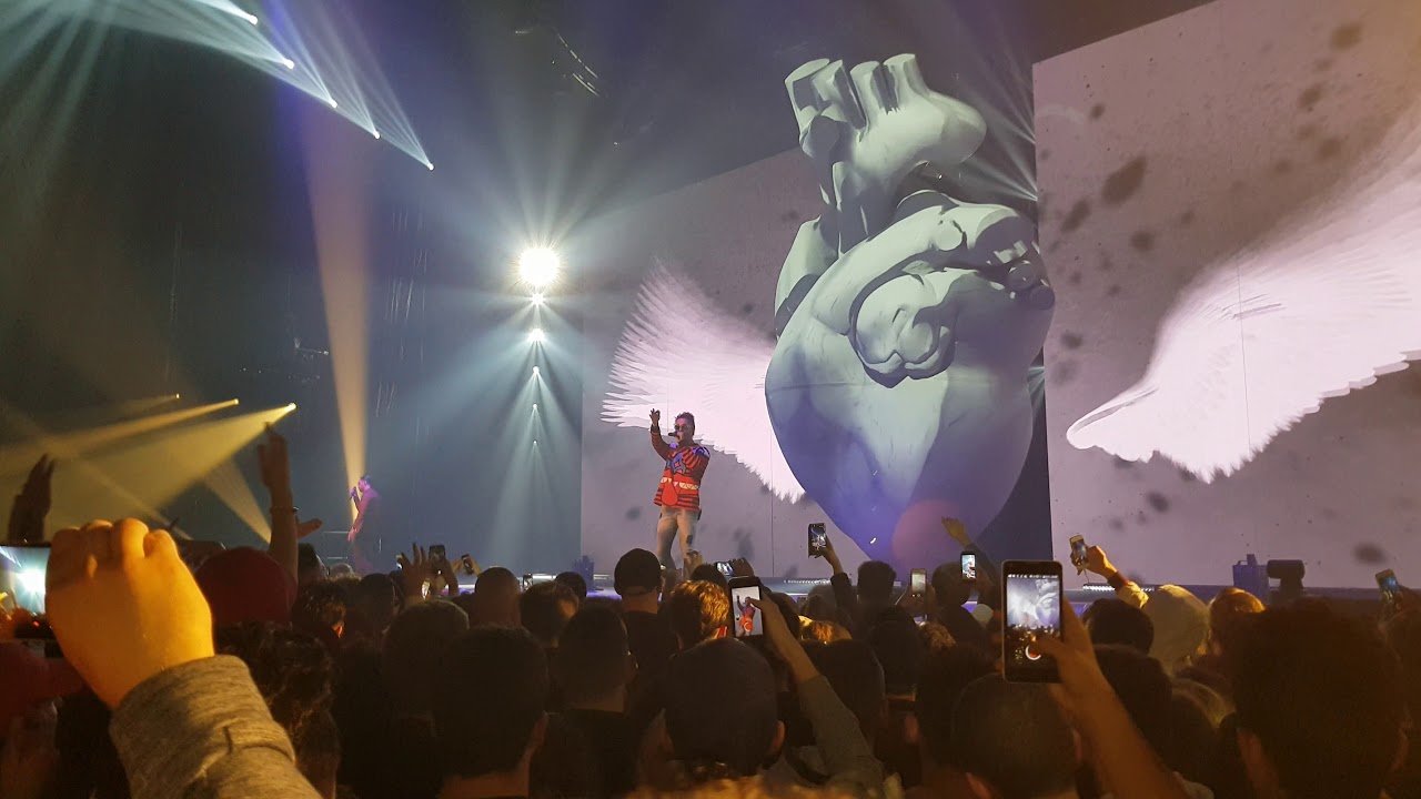 PNL - Luz De Luna (LIVE LILLE 4K)