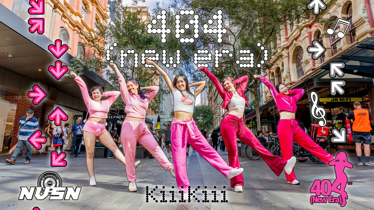 [KPOP IN PUBLIC] '404 (New Era)' MV Ver. - KiiiKiii (키키) - ONE TAKE Dance Cover by NVSN Crew, Sydney