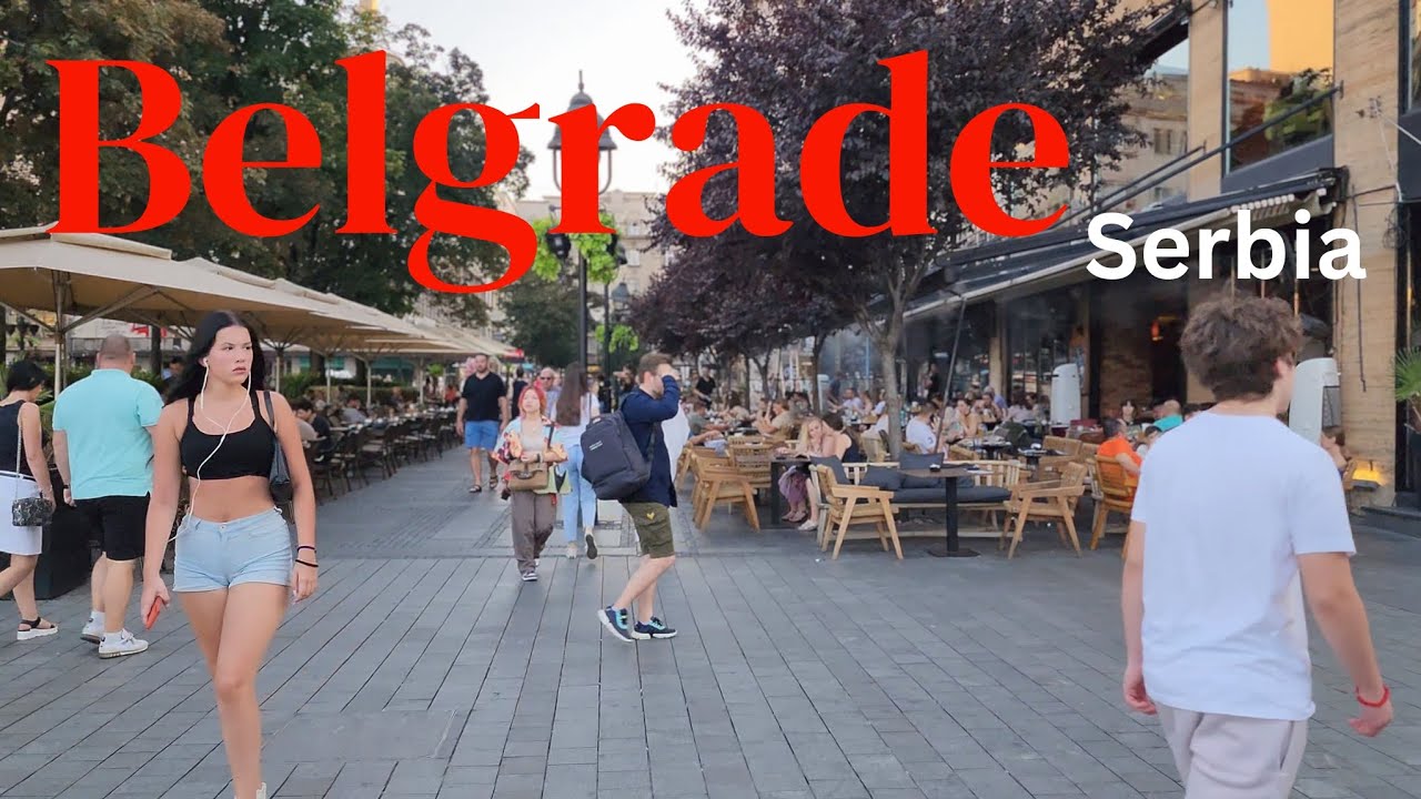 Belgrade, Serbia | Belgrade City Walking Tour | Serbia 🇷🇸