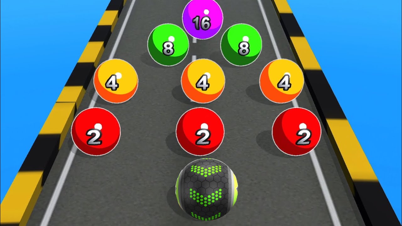 2048 Colors Ball Run 💸🎱❤️MAX LEVELS!! All Levels Gameplay Walkthrough Android, iOS NEW UPDATE