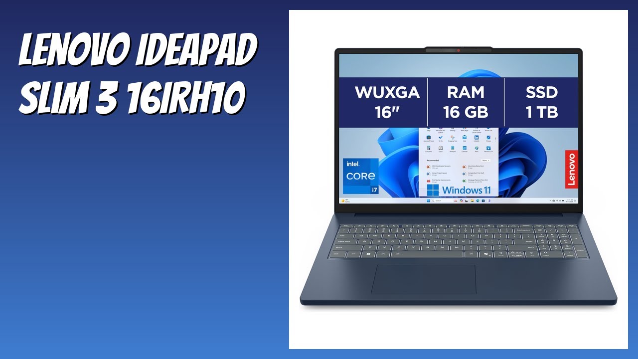 AVIS (2026) : Lenovo IdeaPad Slim 3 16IRH10. DÉTAILS