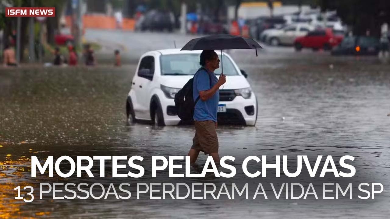 🚨 AO VIVO I MORTES DEVIDO AS ENCHENTES EM SÃO PAULO