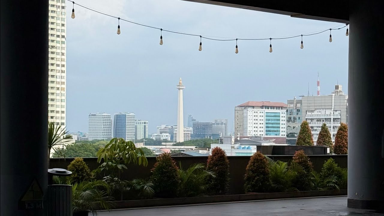 Hotel Bintang 5 View Monas, Semua Type Ada Bathtub nya! #hotel #bathtub 
