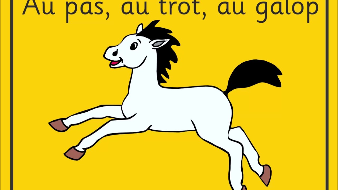 Au pas, au trot, au galop