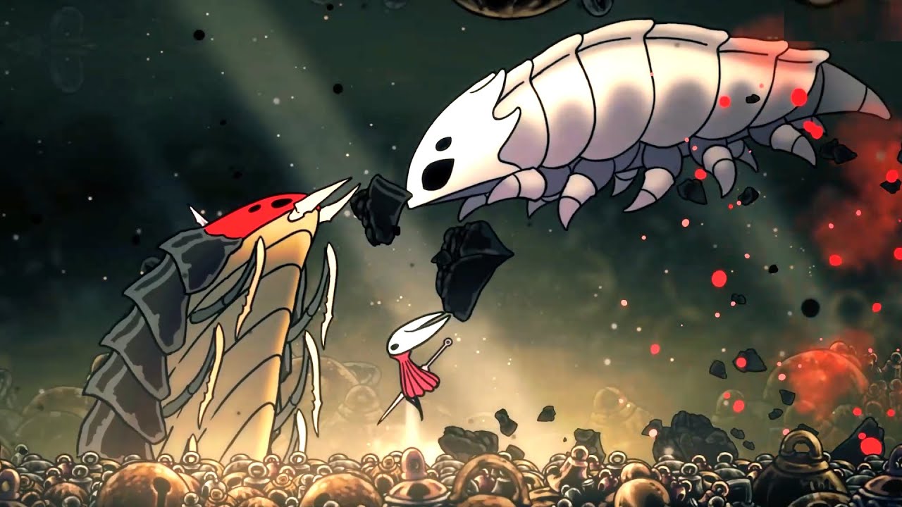 Hollow Knight Silksong - Saving Bell Beast from Bell Eater (Secret Boss)