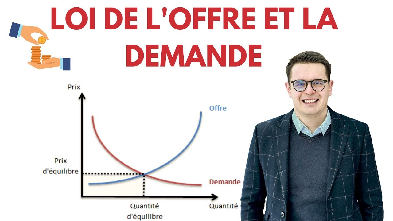 Loi de l'offre et de la demande, qu’est ce que c’est ? (cours rapide et illustré)