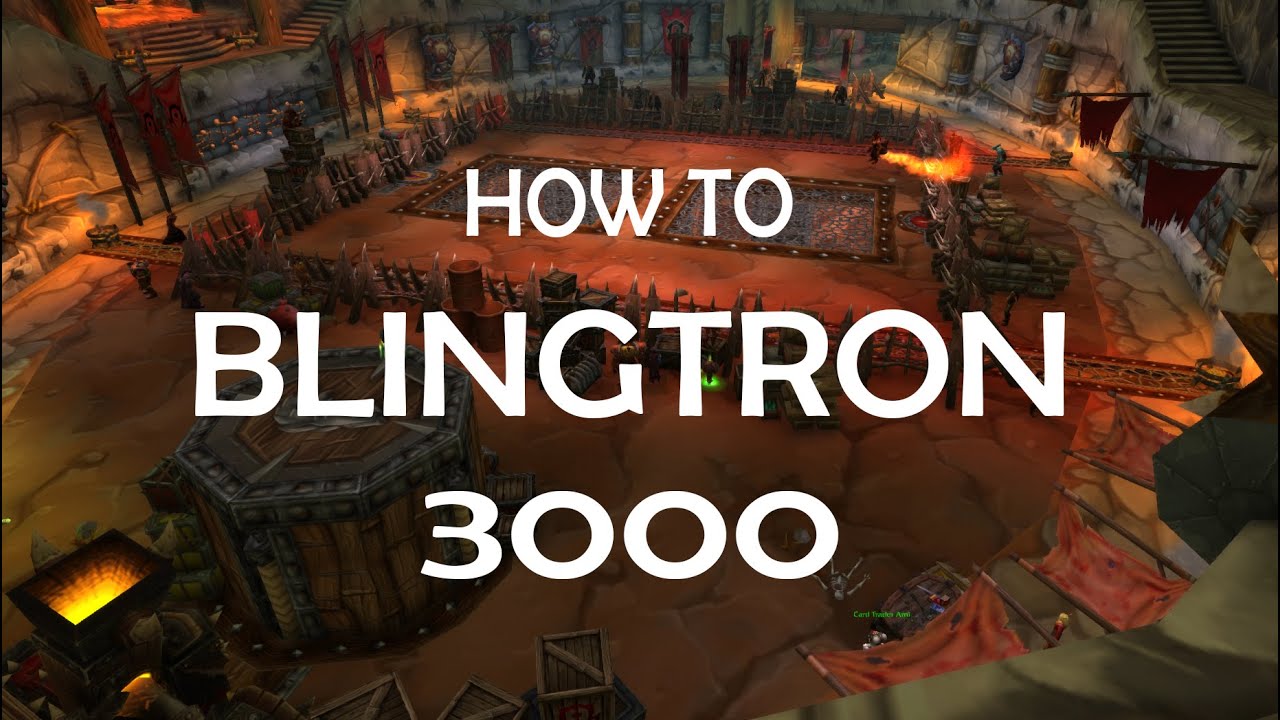 Quick guide to Blingtron 3000 as of 6.2!