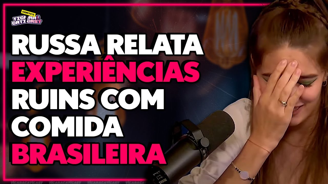 PUTZ, OLHA O QUE A RUSSA PASSOU NO BRASIL...