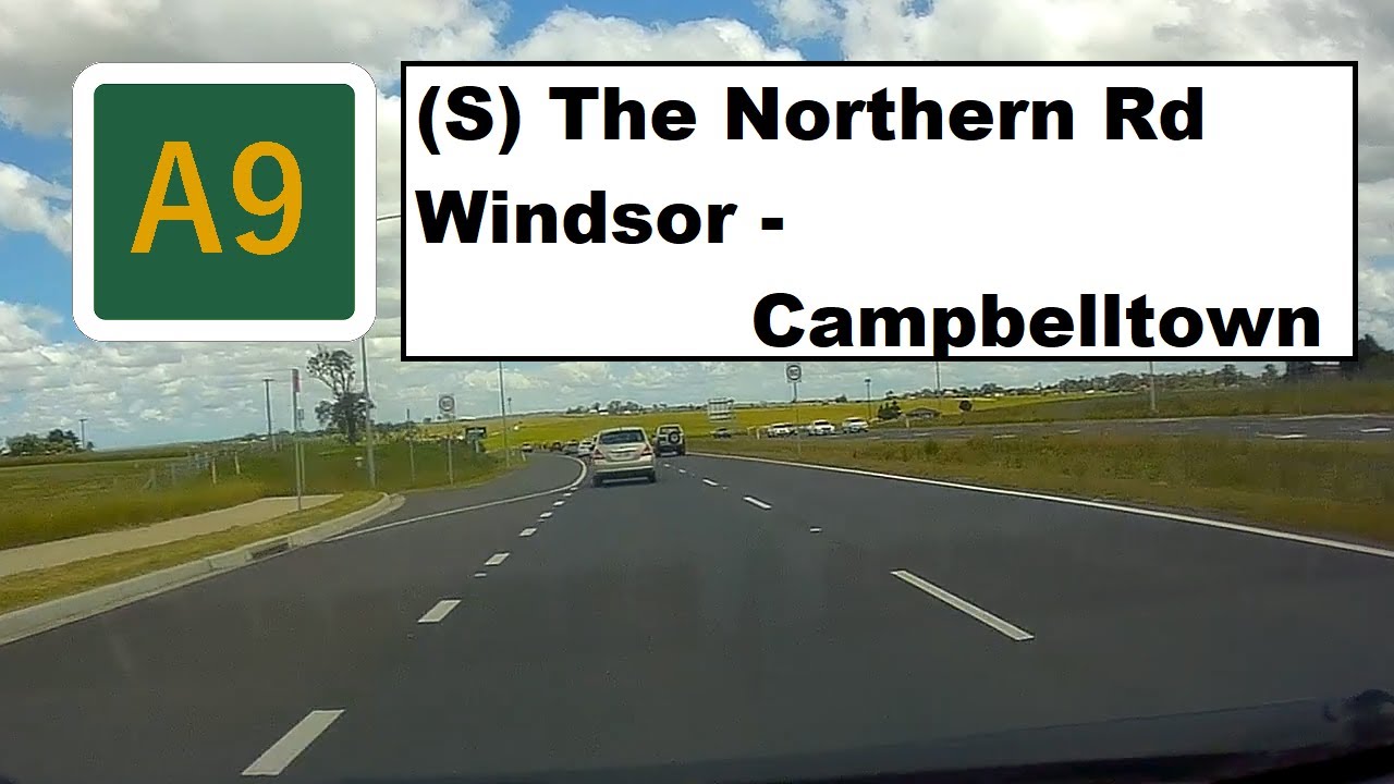 【Sydney drive】A route 9(South) Windsor - Penrith - Campbelltown