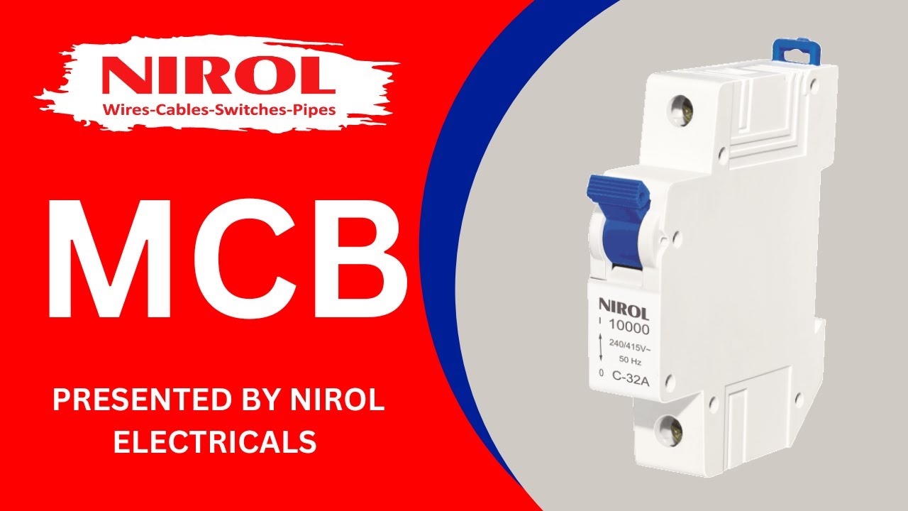 Miniature Circuit Breakers (MCB) By Nirol Electricals.